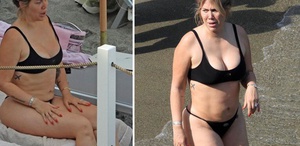 Filtresiz hali tanınmayan Wanda Nara’dan bikinili yeni paylaşım