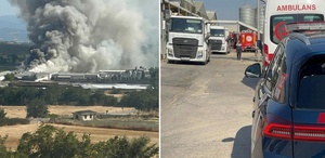 Mudanya’da tavuk çiftliğinde yangın: 12 bin tavuk telef oldu