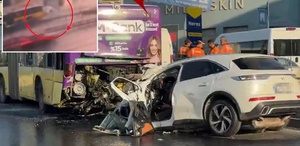 İstanbul’da 3 kişinin hayatını kaybettiği kaza kamerada