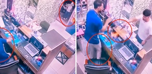 Silahlı saldırı kamerada yaraladığı kişiye, geri dönüp yine ateş etti
