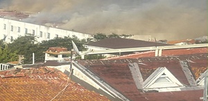 Heybeliada Deniz Harp Okulu’nda yangın Çok sayıda ekip sevk edildi