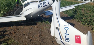 Çatalca’da eğitim uçağı kaza kırıma uğradı: Öğrenci pilot yaralandı