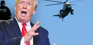 Trump’ı taşıyan helikopterde ölüm tehlikesi Ramak kala kurtuldu