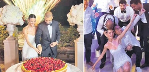 Sosyete bu düğünü konuşuyor Tam 165 milyon lira harcandı