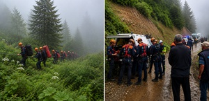 Rize’de 86 yaşındaki adam 600 metrelik uçurumda ölü bulundu