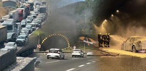 Bolu Dağı Tüneli’nde korkutan yangın: Ankara istikameti ulaşıma kapandı