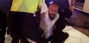 Alkollü sürücünün oyunu ortaya çıkınca polislere küfür yağdırdı