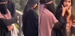 Burka giymeyen genç kadına sokak ortasında müdahale