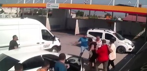 Başpehlivan Serhat Elvan’a akaryakıt istasyonunda saldırı