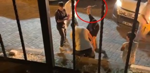 Baltalı dehşet anları kamerada 17 yaşındaki çocuğa böyle saldırdılar