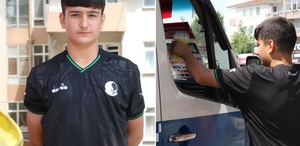 14 yaşındaki limonatacı ayda 90 bin lira kazanıyor