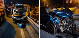 Ümraniye’de feci kaza: 6 yaralı