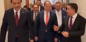 Üç muhalefet lideri Meclis’te buluştu: İttifakın ilk fotoğrafı mı