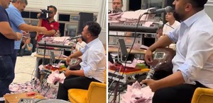 “Yeter” dedi, kimse dinlemedi Bahşiş vermek için birbirleriyle yarıştılar