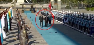 Mahmud Abbas Ankara’da Cumhurbaşkanı Erdoğan, Filistin Devlet Başkanı’nı resmi törenle karşıladı