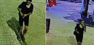 Bayrağa çirkin saldırı Polis her yerde bu kadını arıyor