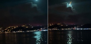 Boğaz’da Perseid meteor yağmuru kameralara yansıdı