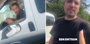 Trafikte tartıştığı kadına “Sen eskortsun“ deyince olanlar oldu