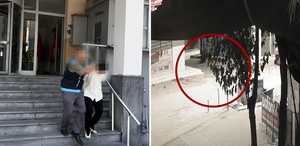 Kayseri’de biber gazlı ve bıçaklı cinayetin güvenlik kamerası görüntüsü ortaya çıktı