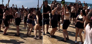 Görüntüler doğudaki sınır ilimizden Doyasıya eğlendiler