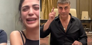Kocasının yaptığı rezilliği ağlayarak anlatıp Sedat Peker’den yardım istedi