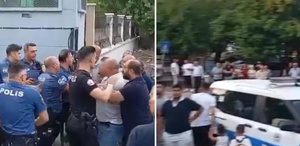 Şehri ayağa kaldıran istismar iddiası Yüzlerce kişi karakolun önünde toplandı