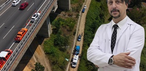 Viyadük altında şüpheli son Uzman doktor ölü olarak bulundu