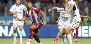Salah ilk kez sahaya çıktı Trabzonspor sezona 1 puanla başladı