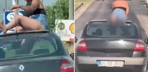 Görenler gözlerine inanamadı Dans etti, yetmedi eteğini sıyırıp...