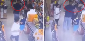 Dağ başından gelmiş gibi...Ürünlere zarar veren kardeşini uyaran çalışana ölüm tehdidi ve darp
