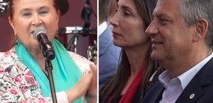 Hacı Bektaş anmasında Sabahat Akkiraz sahneye çıktı, Tülay Hatimoğulları protokoldeki yerini terk etti
