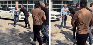 Denizlispor tesislerinde gerginlik Taraftar, başkana saldırmaya kalktı