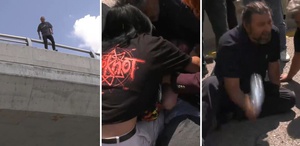 Gazilerin ve şehit yakınlarının olaylı yürüyüşü Kimi bayıldı kimi intihara kalkıştı