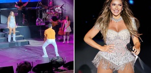 Hadise “Kıvır be” diyerek sahneye çağırdı Sonrası olay oldu