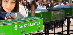 Denizde ölü bulunan 3 kardeşe acı veda Doğum gününde son yolculuğuna uğurlandı