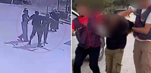 Babasının gözleri önünde silahla kaçırdı Eski sevgili dehşeti kameralara yansıdı