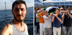 Türk aşçı dron saldırısında öldü, Samsun’da son yolculuğuna uğurlandı