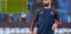 Trabzon’da inanılmaz anlar Salah ilk golünü attı