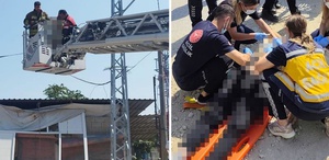 Elektrik direğinde erkek cesedi bulundu