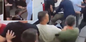 İYİ Parti Milletvekili Selçuk Türkoğlu’nun hastaneye kaldırılmasına neden olan polis müdahalesi kamerada