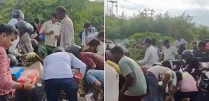 Kapmak için kapıştıkları şey mide bulandırdı