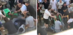 Motokuryeyi tekme tokat dövdüler