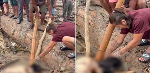 Selin vurduğu Nepal’de insanlık dışı görüntüler: Cesetleri talan ettiler