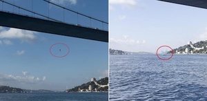 Film çekimi sandıkları olay gerçek çıktı Boğaz’a atladı, vatandaşlar yetişti