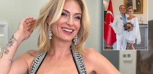 Ceyda Düvenci evlendi İşte sürpriz nikahtan ilk kareler