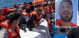 Denizin ortasında son mesajını kaydetti: Kaptan inadına hızlı hızlı sürdü