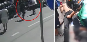 Market çalışanı dehşet saçtı Hem motosikleti izinsiz çekti hem sahibini bıçakladı