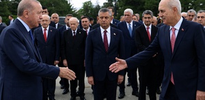 Siyaset dünyası Anıtkabir’de buluştu tüm liderler aynı karede