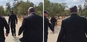 Mescid-i Aksa’ya baskın düzenleyen Ben-Gvir içeride dua etti