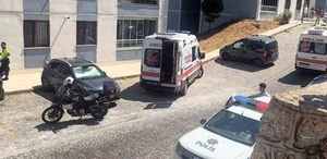 Balkondan girdikleri evde korkunç manzarayla karşılaştılar